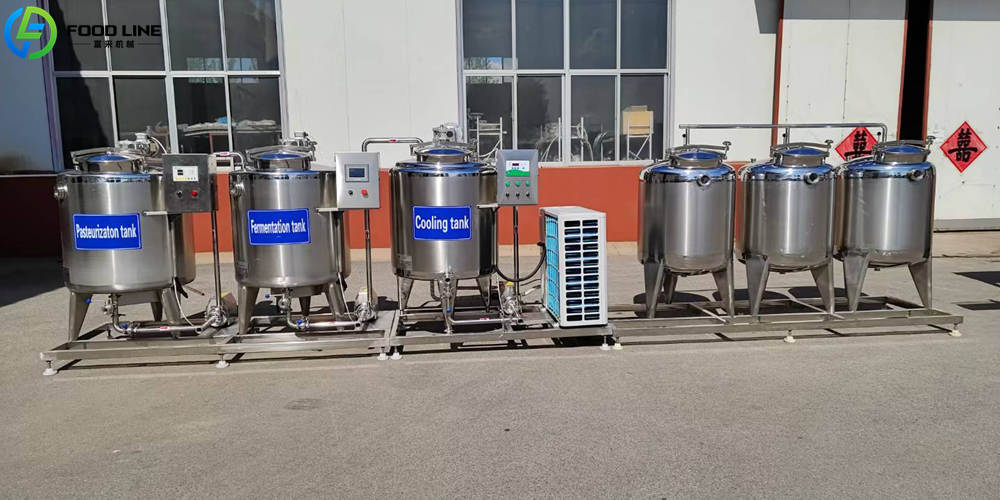 300l yogurt making line