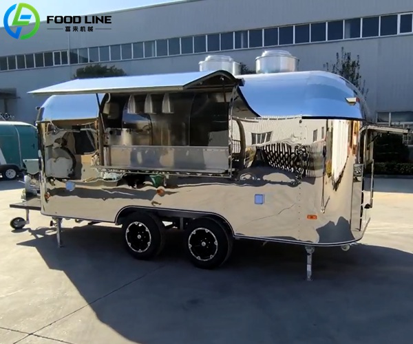 airstream kitchen food truck trailer 5 meters long