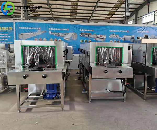 automatic crate washer machine