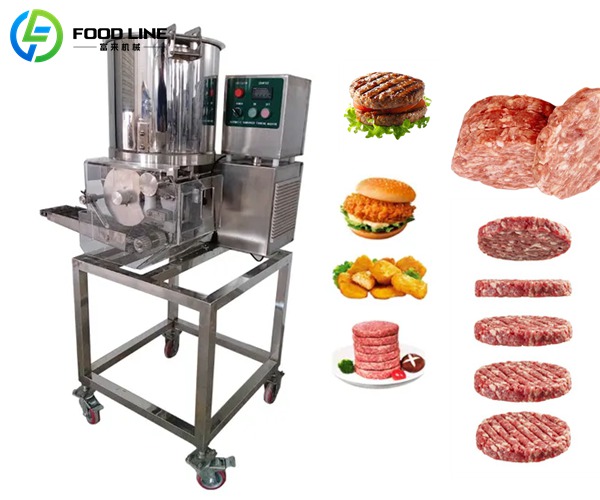 automatic hamburger patty making machine