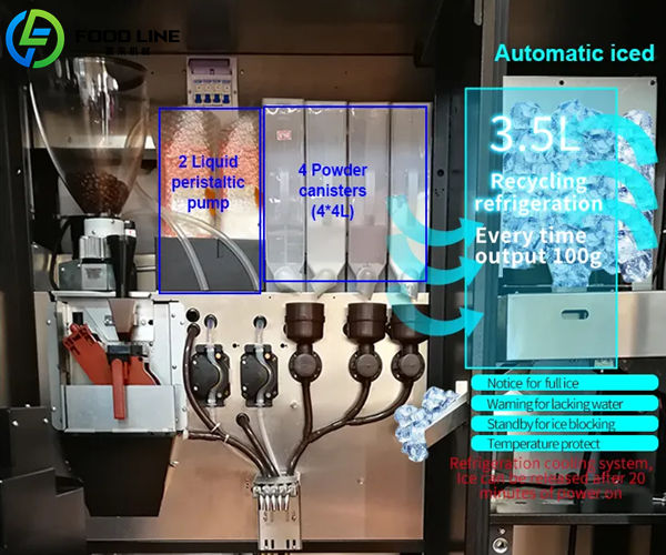 coffee vending device internal key components