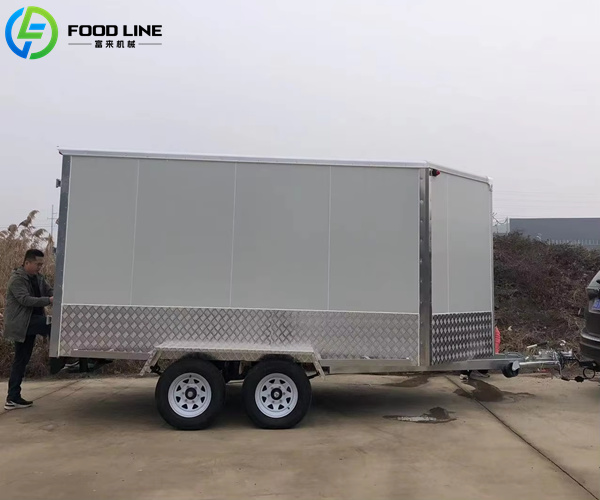 cold room trailer with smart cooling system