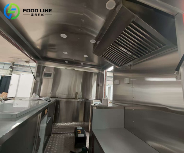 custom designed fast food truck