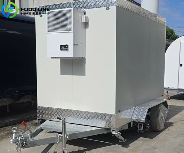 customizable reliable cooling trailer