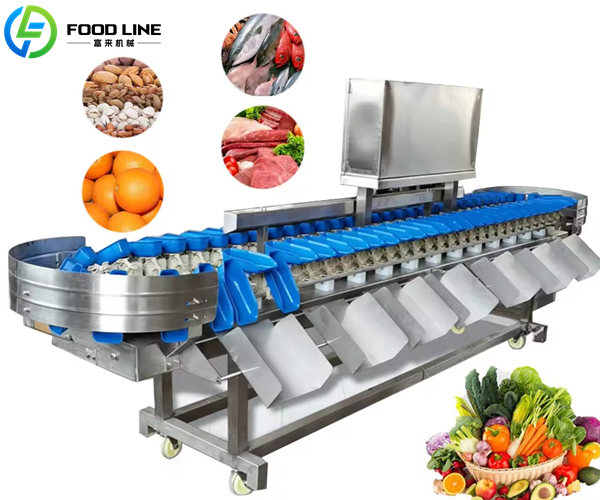 flip type weight sorting machine