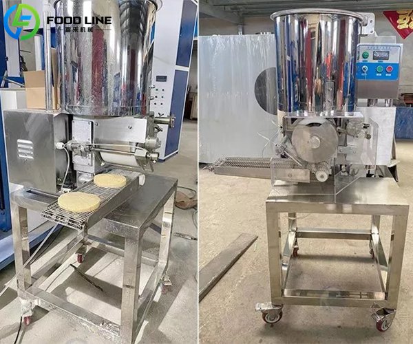 hamburger patty press forming machine