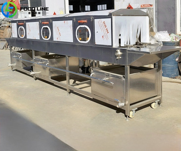 industrial crate tray basket washer machine