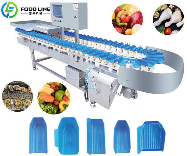 multi tray weight sorting system