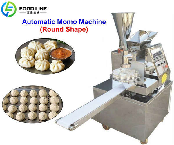 round shape momo machine automatic