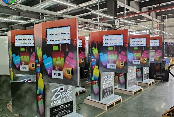 self-service vaping product vending machine
