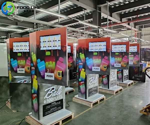 self-service vaping product vending machine