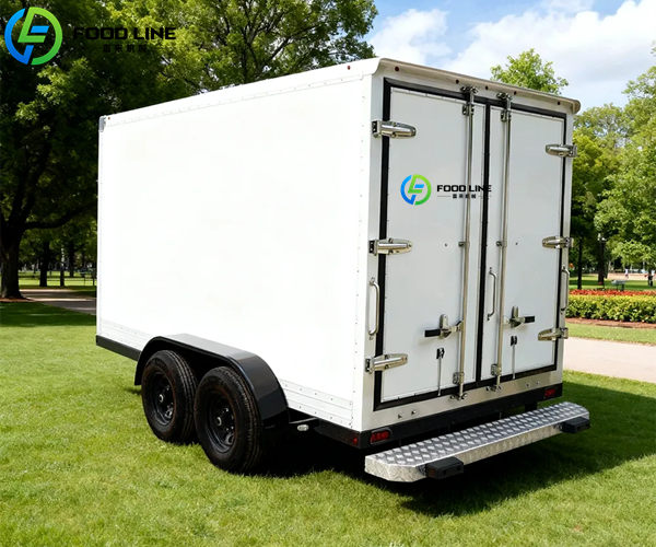 trailer-mounted cold room