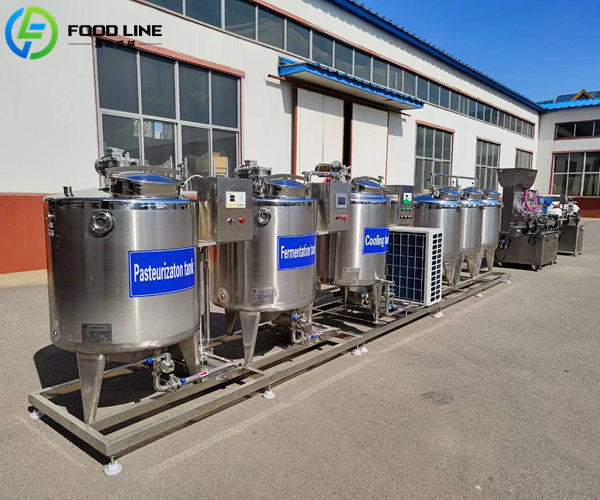 yogurt making tanks
