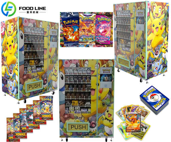 automated vending machine for pokemon cards