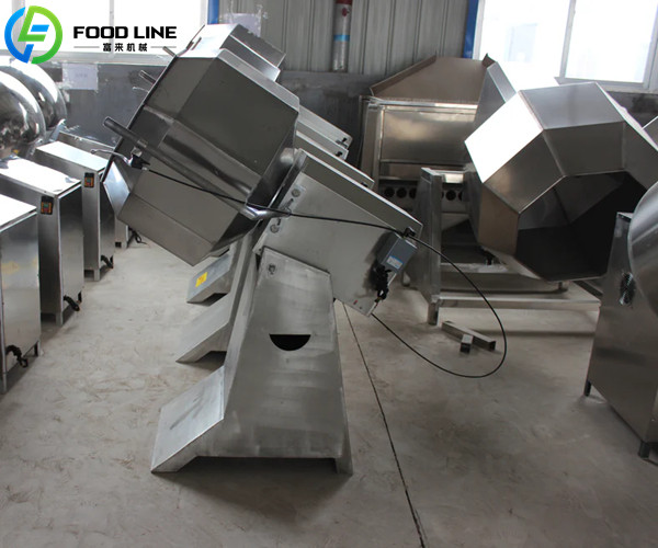 banana chip flavoring machine