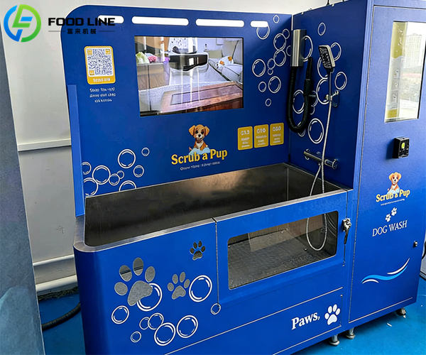 cost effective dog bath machine