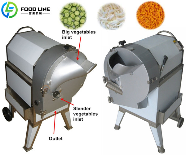 cut vegetable into slices dices strips