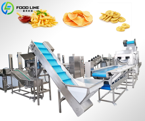 fully automatic frying production line