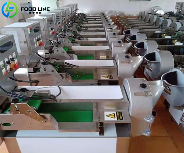 industrial commercial cutter for carrot cucumber eggplant