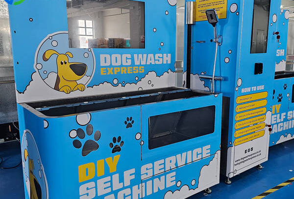 self service dog wash machine