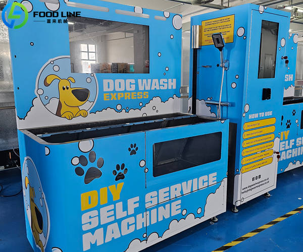 self service dog wash machine