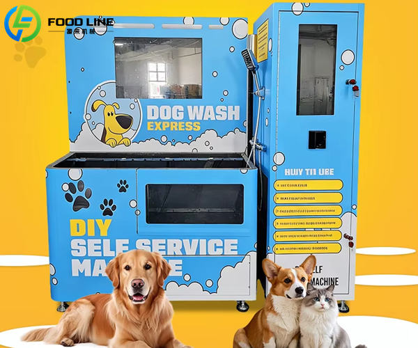 self service dog washing machine