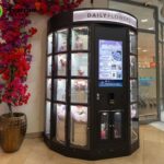 unmanned floral retail vending machine