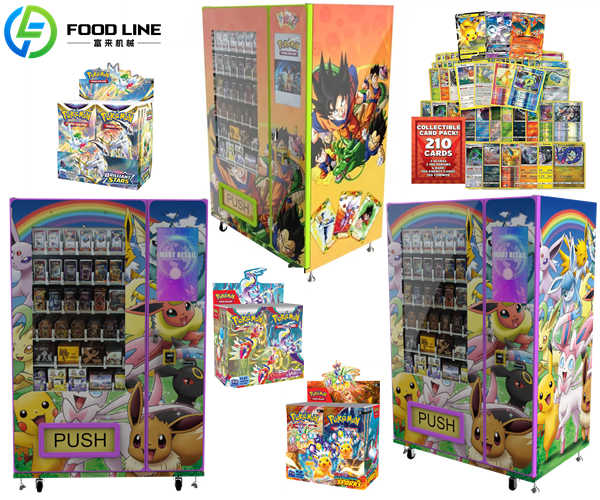 vending machine for cards toys beauty essentials