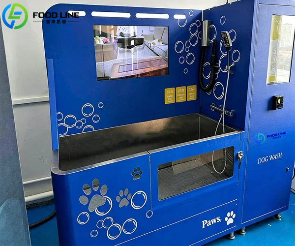 cost effective dog bath machine