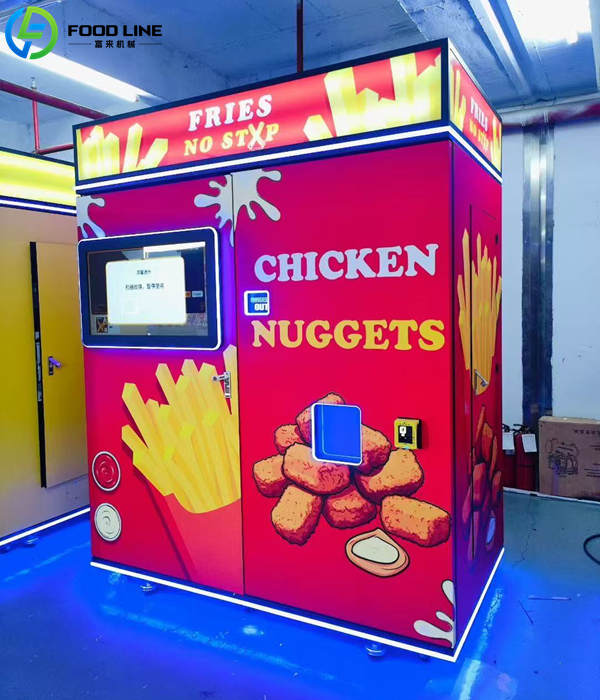 factort price potato snack vending machine