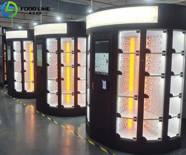 factory direct sale automated flower kiosk