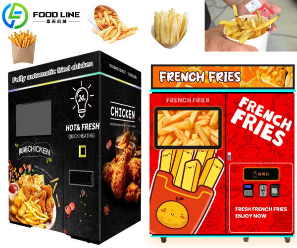 french fry vending machine hot sale