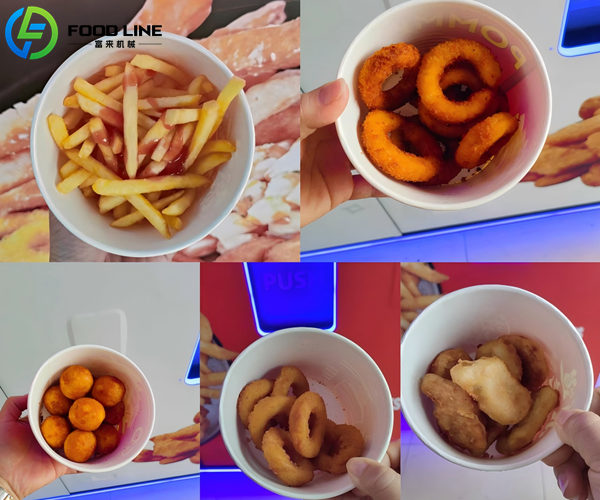 machine for fries and fried snacks