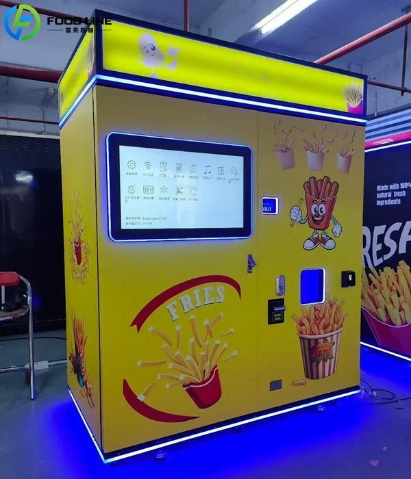 potato fries vending machine