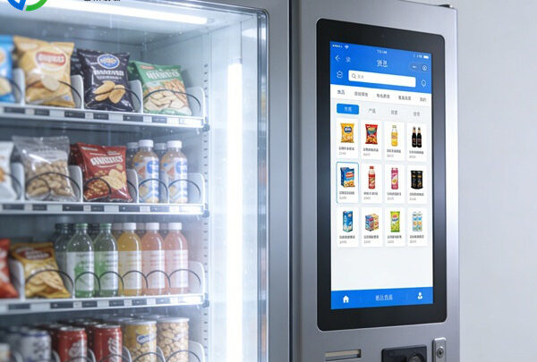 vending machine with touch screen