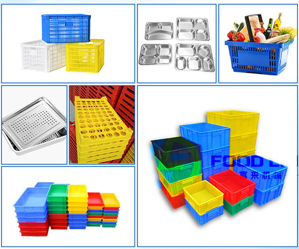 wide application range of industrial crate washer
