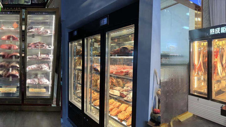 refrigerator for dry aging meat