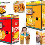 French Fries Vending Machine – Full Auto Self-Service Model self service french fries vending machine