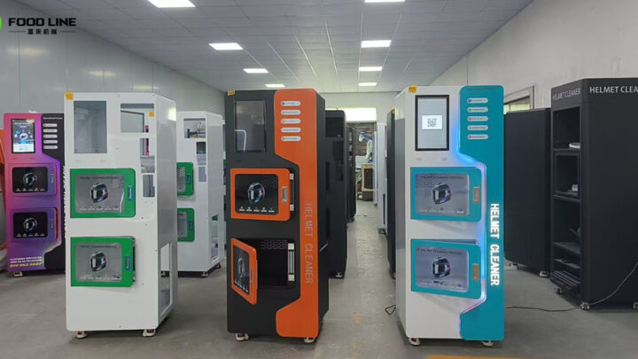 automatic intelligent helmet disinfectant machine