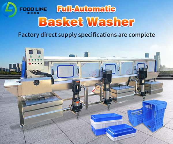 commercial crate washer