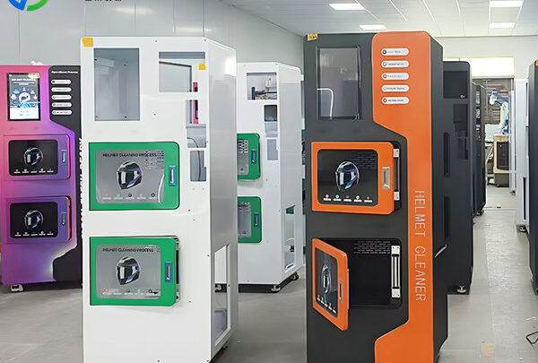 customized 2 chamber helmet washing machine