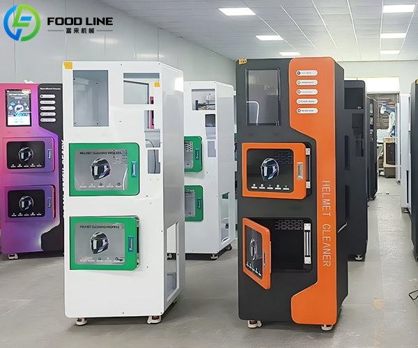 customized 2 chamber helmet washing machine