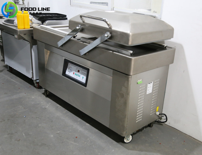 double chamber food vacuum packing machine