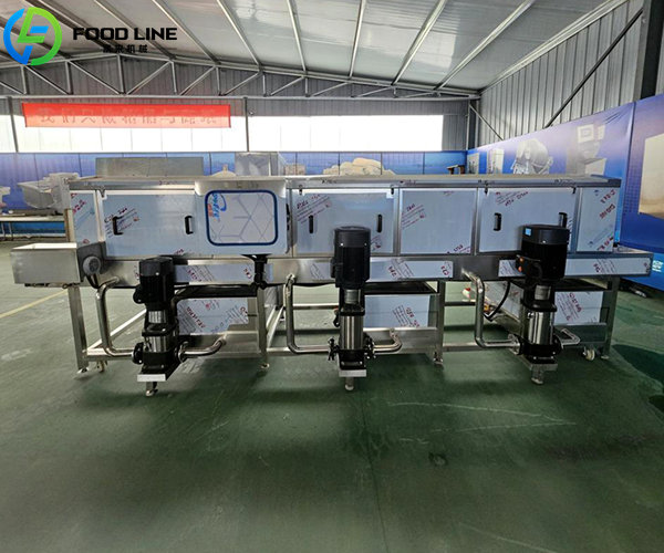 energy saving crate cleaning system