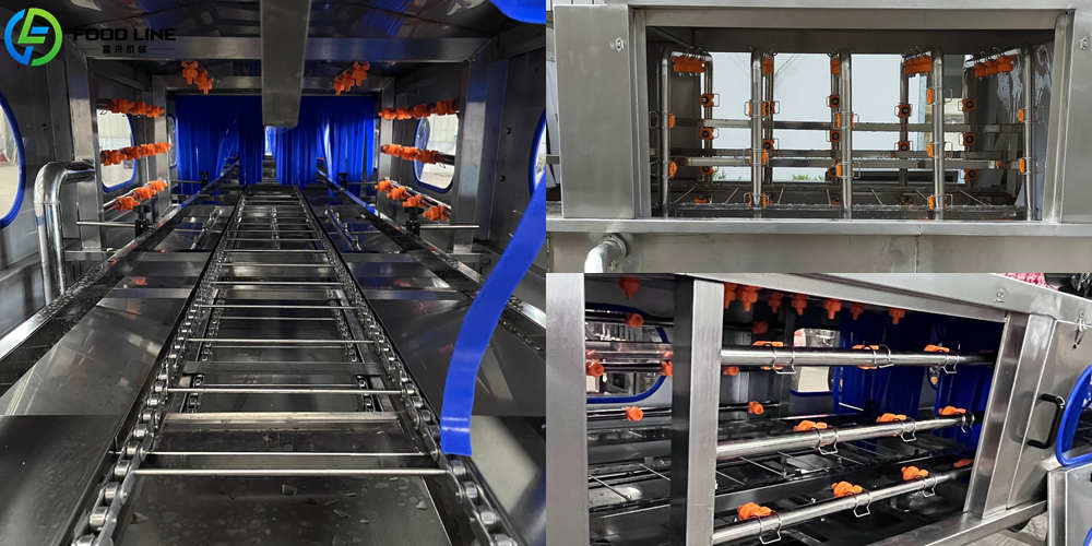 plastic crate washer machine spray nozzles