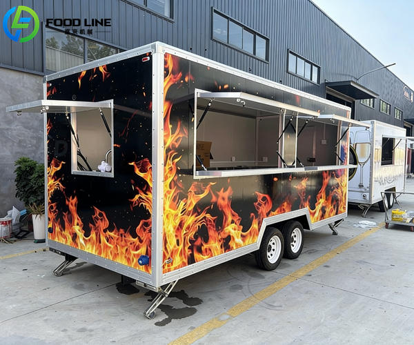 barbecue catering trailer from china manufacturer