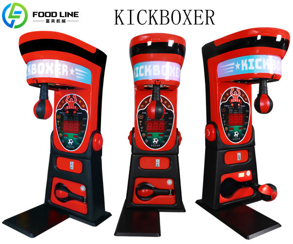 boxing machine with punch and kick