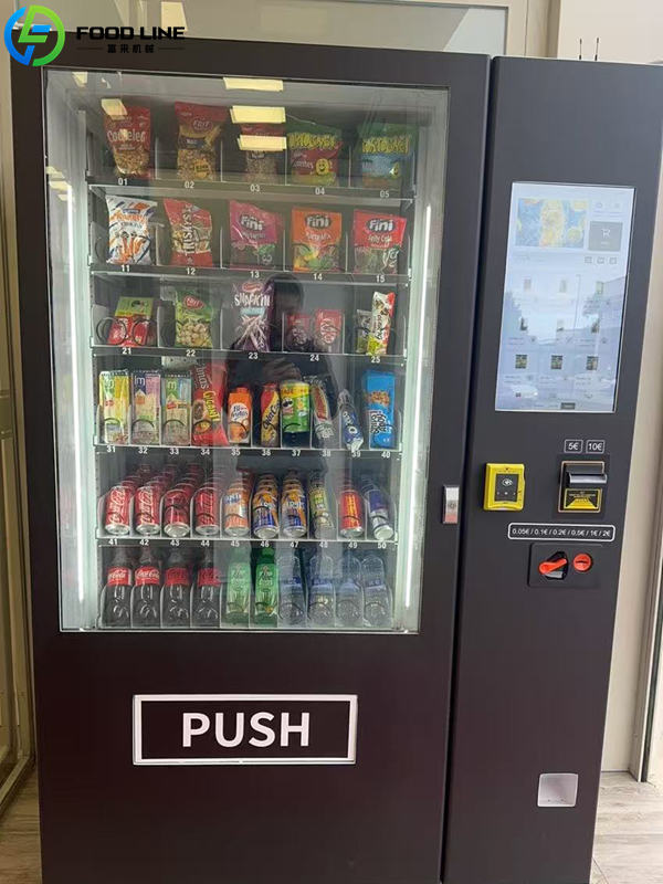 drink and snack vending machine for offices schools train stations