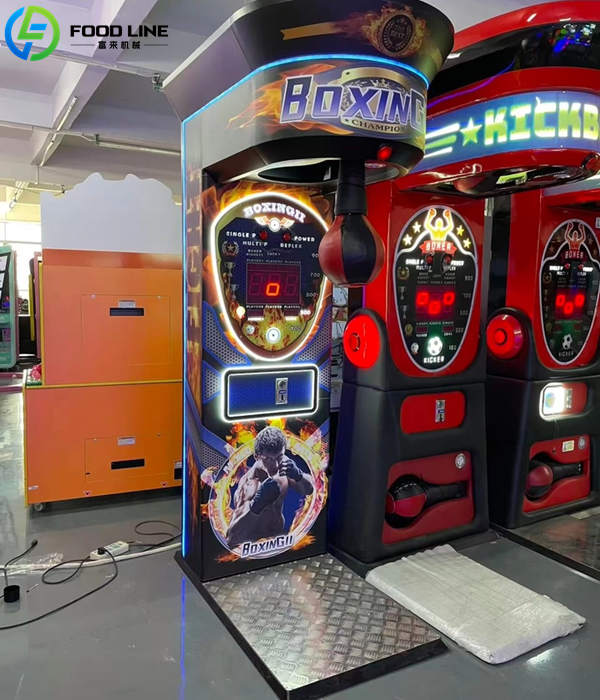 kick and boxing punch machine