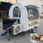 Soft Serve Ice Cream Trailer Delivered to the US soft serve ice cream trailer for sale in the usa